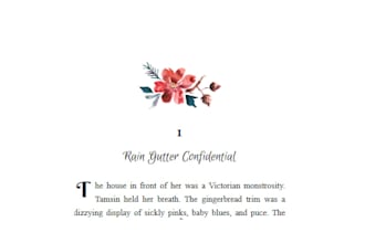 format the interior of your book