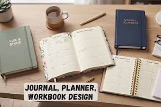 do journal design kdp journal digital planner workbook design prayer journal