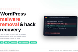 remove wordpress malware, fix hacked site and secure it