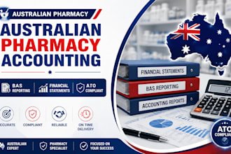 provide australian pharmacy accounting, bas reporting, and financial statement