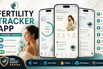 develop fertility tracker, ovulation tracker app, ai pregnancy app, health app
