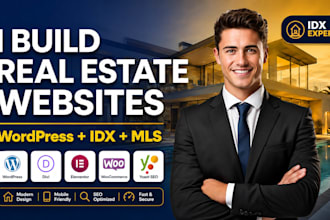 build a german wordpress website real estate investor wordpress website with idx