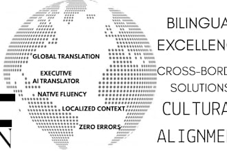 be your executive ai translator and localization specialist