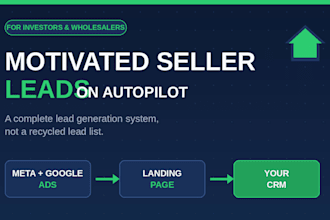 build a lead generation system for real estate investors