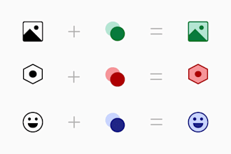 design unique flat icons for your app and website
