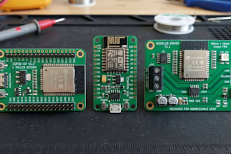 design professional esp32, esp8266, and ws2812b led controller pcbs