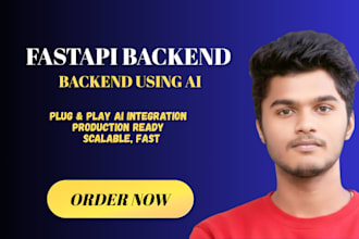 build a fastapi backend with ai and ml integration
