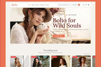 design a high converting shopify store shopify website and shopify SEO