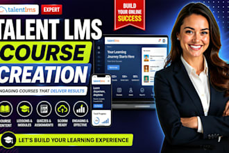 create course on talentlms, learnworld, graphy, moodle and wordpress