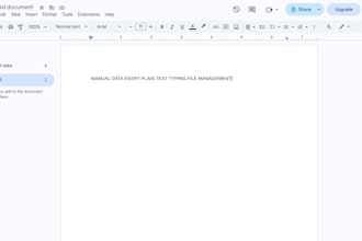 do manual notepad typing and simple file refiling
