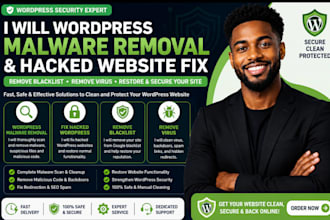 wordpress malware removal, fix hacked wordpress, remove blacklist, remove virus