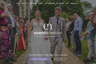design wix wedding planner website wedding event planner luxury wedding website