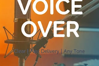 do hindi voice over for reels , youtube and stories