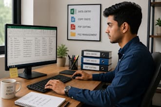 do data entry and copy paste