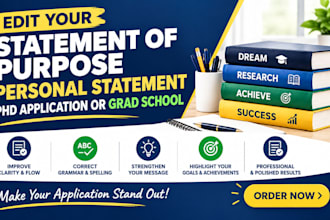 edit graduate school statement of purpose personal statement and phd application