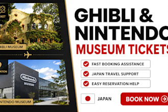 book ghibli museum and nintendo museum tickets for your japan trip