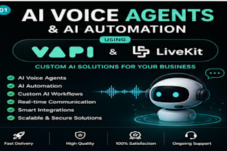 custom ai voice agents with vapi, livekit, openai, and n8n