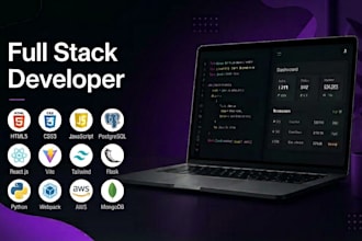 create functioning full stack website for you