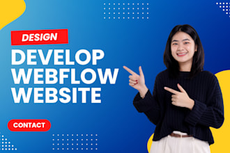 be your certified webflow developer for custom webflow website development