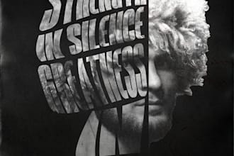 design a custom typographic portrait or poster text art