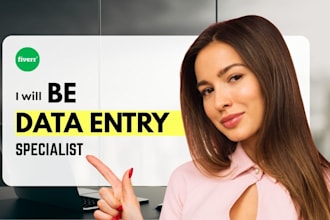 be data entry operator