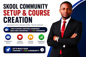 create, setup course content skool online course skool online course creation