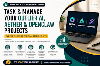 task and manage your outlier ai aether and openclaw project