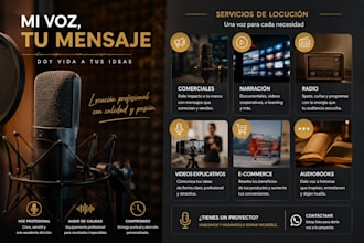 professional spanish voice over