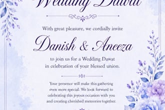 design elegant invitation cards
