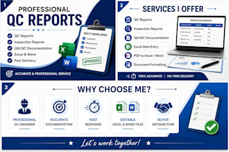 create professional quality control reports