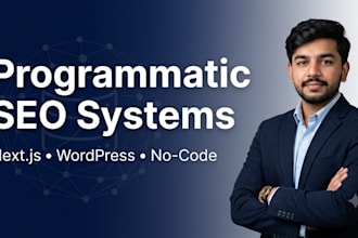 create a pseo system with database driven pages for organic growth
