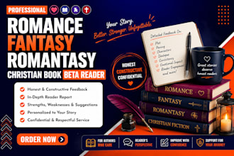 be romance beta reader fantasy beta reader romantasy christian book beta reader