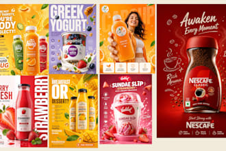 design modern business, social media and marketing posters