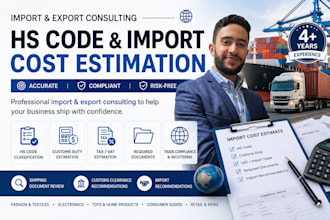 provide complete import export consulting