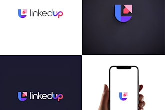 create modern business, finance and consulting logo design