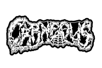grindcore,goregrind,death metal logo for you with fair price