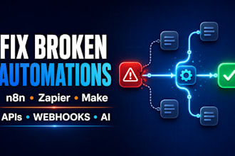 fix n8n automation zapier and make workflows