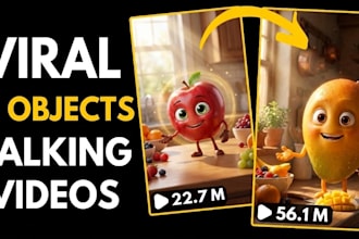 create viral ai talking object videos using veo 3