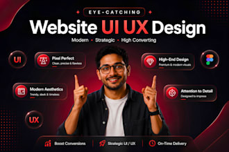 do responsive figma website UI UX design