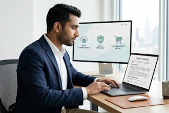 draft custom terms of service and privacy policies for saas or ecommerce
