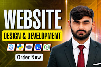 build website, website design, website development, full stack developer