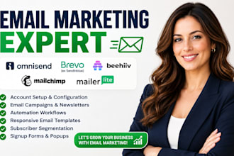 omnisend sendinbiue email  brevo crm,  beehiiv, brevo mailchimp and mallellte