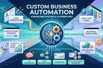build custom business automations and autonomous ai workflows