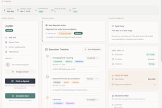 build a custom dashboard or admin panel with real time data