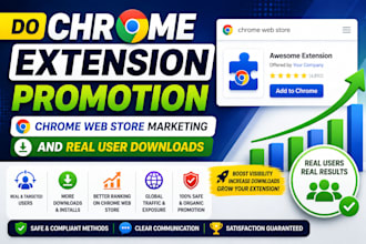 do chrome extension promotion, grow chrome downloads and browser extension