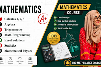 do mathematics, statistics, calculus, programming, and excel projects