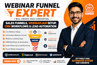 do webinar funnel automation on systeme io everwebinar, webinarjam, clickfunnels