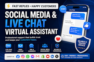 manage your social media, live chat, and customer support