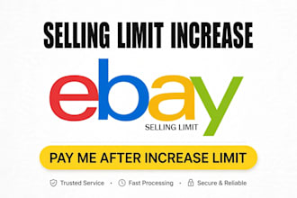 increase your ebay selling limit