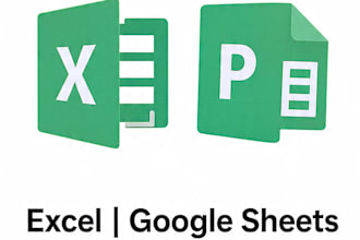 do excel data entry and spreadsheet work with formulas